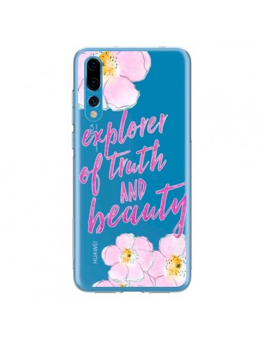 Coque Huawei P20 Pro Explorer of Truth and Beauty Transparente - Sylvia Cook