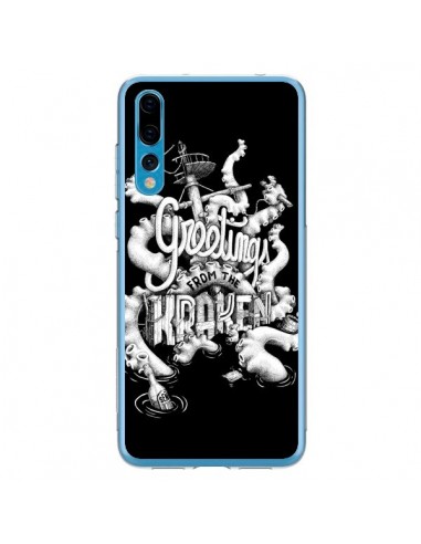 Coque Huawei P20 Pro Greetings from the kraken Tentacules Poulpe - Senor Octopus