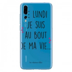 Coque Huawei P20 Pro Le lundi, je suis au bout de ma vie...