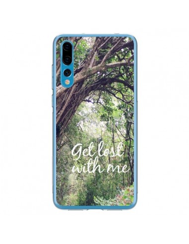 Coque Huawei P20 Pro Get lost with him Paysage Foret Palmiers - Tara Yarte