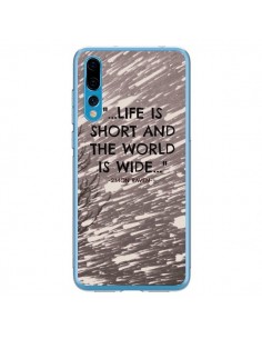 Coque Huawei P20 Pro Life is short Foret - Tara Yarte