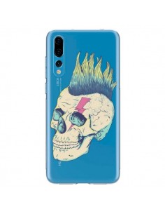 Coque Huawei P20 Pro Tête de Mort Crane Punk Transparente...