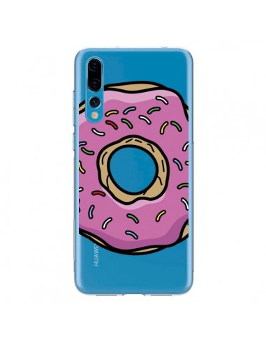 Coque Huawei P20 Pro Donuts Rose Transparente - Yohan B.