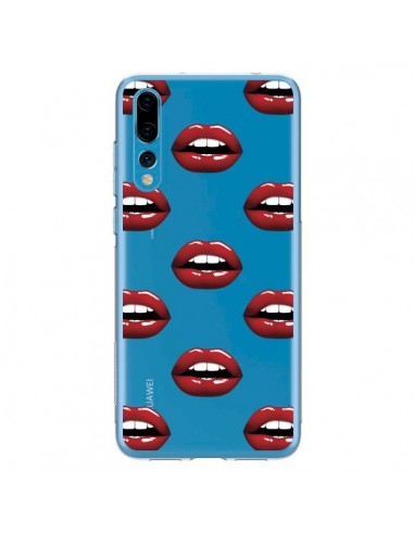 Coque Huawei P20 Pro Lèvres Rouges Lips Transparente - Yohan B.