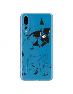 Coque Huawei P20 Pro Chien Bulldog Dog Transparente -...