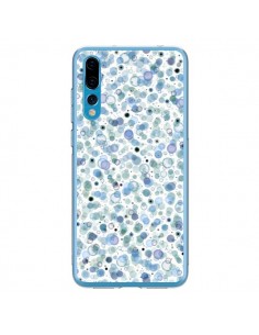 Coque Huawei P20 Pro Cosmic Bubbles Blue - Ninola Design