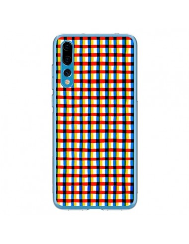 Coque Huawei P20 Pro Crossed Eyes Lines Red - Ninola Design