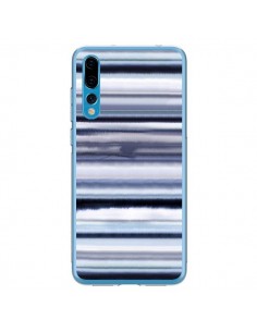 Coque Huawei P20 Pro Degrade Stripes Watercolor Navy -...