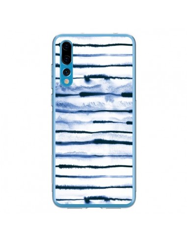 Coque Huawei P20 Pro Electric Lines White - Ninola Design