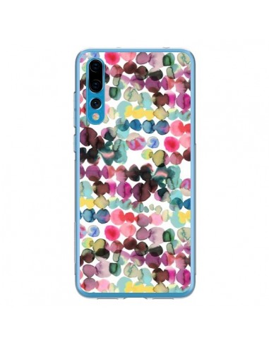 Coque Huawei P20 Pro Gradient Tropical Color Lines - Ninola Design