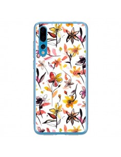 Coque Huawei P20 Pro Ink Bleeding Dots Pink - Ninola Design