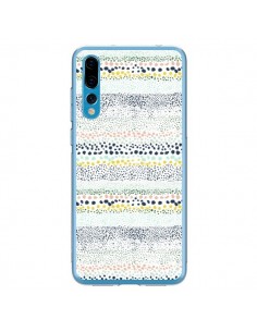 Coque Huawei P20 Pro Little Textured Dots Green - Ninola...