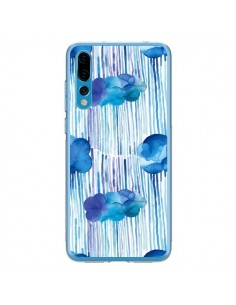 Coque Huawei P20 Pro Rain Stitches Neon - Ninola Design