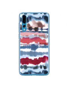 Coque Huawei P20 Pro Smoky Marble Watercolor Dark -...