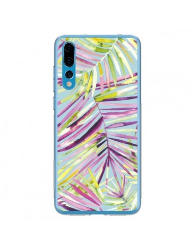 Coque Huawei P20 Pro Tropical Flowers Multicolored - Ninola Design