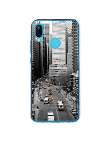 Coque Huawei P20 Lite New York Noir et Blanc - Anaëlle François