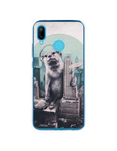 Coque Huawei P20 Lite Loutre Dj New York - Ali Gulec