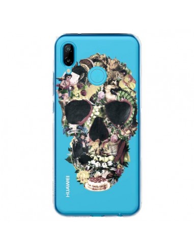 Coque Huawei P20 Lite Skull Vintage Tête de Mort Transparente - Ali Gulec