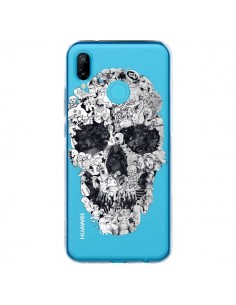 Coque Huawei P20 Lite Doodle Skull Dessin Tête de Mort...