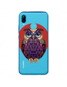 Coque Huawei P20 Lite Chouette Hibou Owl Transparente -...