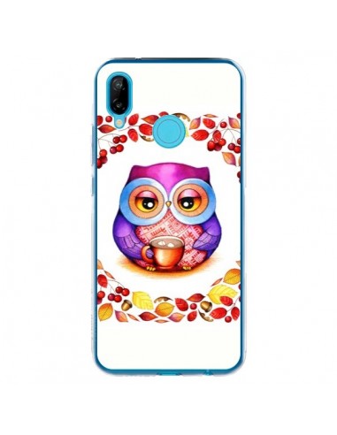 Coque Huawei P20 Lite Chouette Automne - Annya Kai