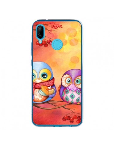 Coque Huawei P20 Lite Chouette Arbre - Annya Kai