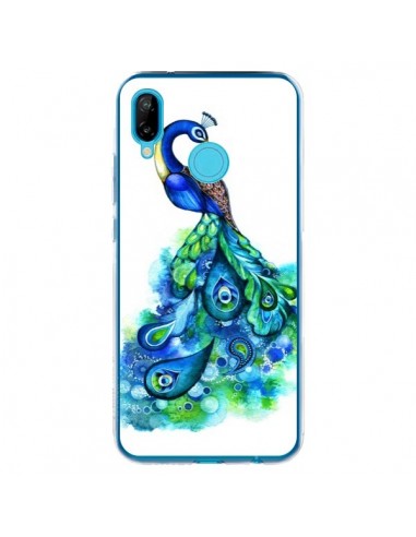 Coque Huawei P20 Lite Paon Multicolore - Annya Kai