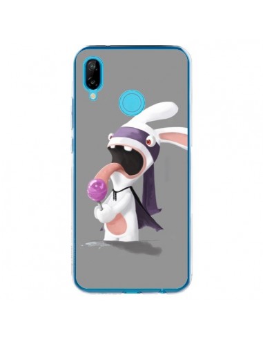 Coque Huawei P20 Lite Lapin Crétin Sucette - Bertrand Carriere