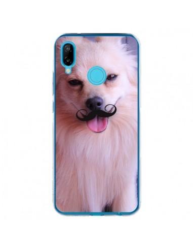 Coque Huawei P20 Lite Clyde Chien Movember Moustache - Bertrand Carriere