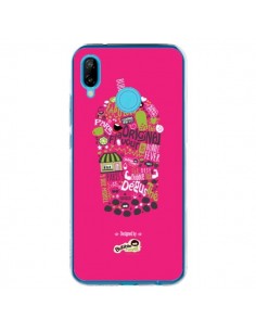 Coque Huawei P20 Lite Bubble Fever Original Flavour Rose...
