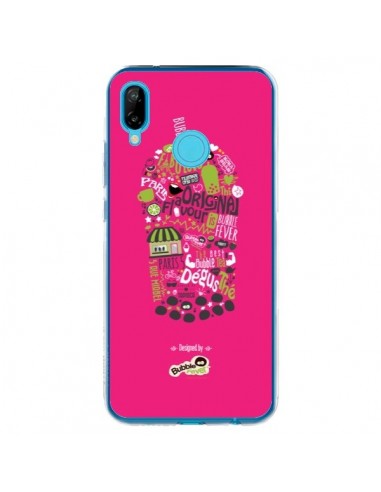 Coque Huawei P20 Lite Bubble Fever Original Flavour Rose - Bubble Fever