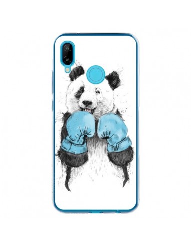 Coque Huawei P20 Lite Winner Panda Boxeur - Balazs Solti