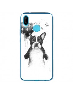 Coque Huawei P20 Lite Lover Bulldog Chien Dog My Heart...