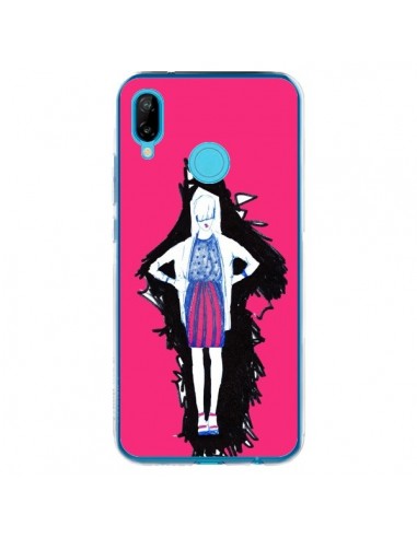 Coque Huawei P20 Lite Lola Femme Fashion Mode Rose - Cécile