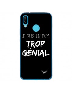 Coque Huawei P20 Lite Je suis un Papa trop Génial Noir -...