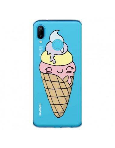 Coque Huawei P20 Lite Ice Cream Glace Summer Ete Parfum Transparente - Claudia Ramos