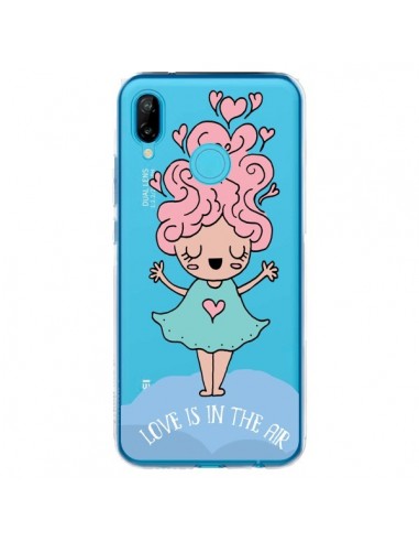 Coque Huawei P20 Lite Love Is In The Air Fillette Transparente - Claudia Ramos