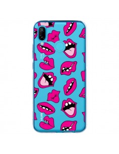 Coque Huawei P20 Lite Lèvres Lips Bouche Kiss...