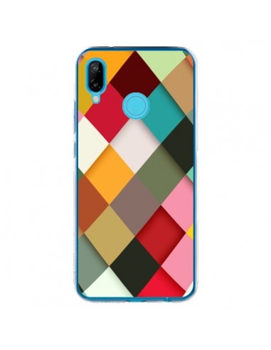 Coque Huawei P20 Lite Colorful Mosaique - Danny Ivan