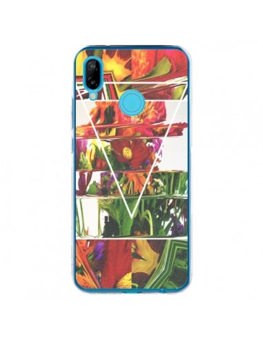 Coque Huawei P20 Lite Facke Flowers Fleurs - Danny Ivan