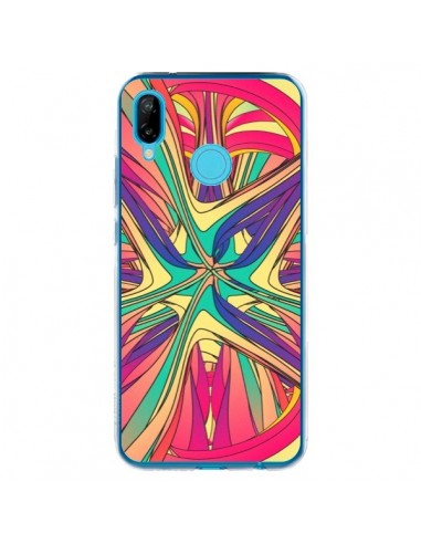 Coque Huawei P20 Lite Veins Veines Azteque Vagues - Danny Ivan