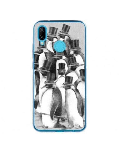 Coque Huawei P20 Lite Pingouins Gentlemen - Eric Fan