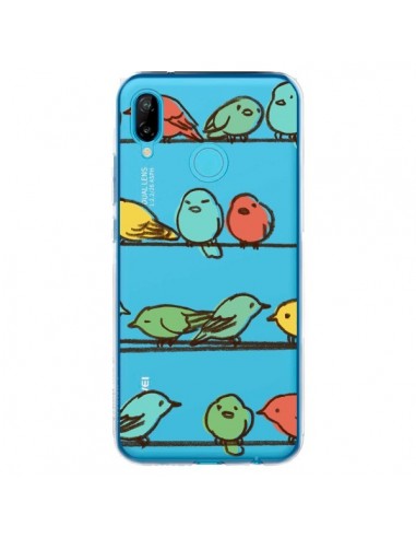 Coque Huawei P20 Lite Oiseaux Birds Transparente - Eric Fan