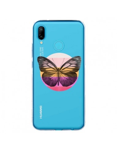 Coque Huawei P20 Lite Papillon Butterfly Transparente - Eric Fan