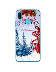 Coque Huawei P20 Lite Voeux Joyeux Noël - Eleaxart