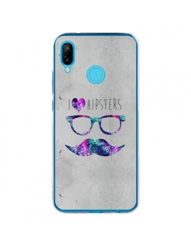 Coque Huawei P20 Lite I Love Hipsters - Eleaxart