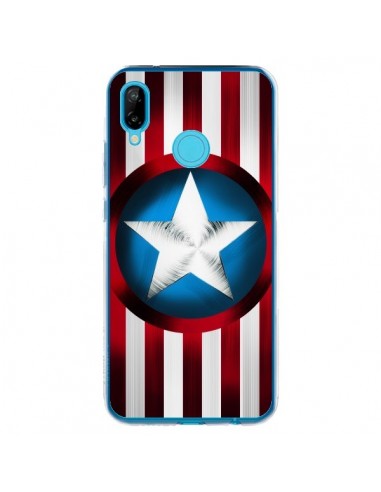 Coque Huawei P20 Lite Captain America Great Defender - Eleaxart