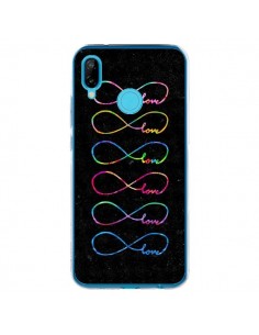 Coque Huawei P20 Lite Love Forever Infini Noir - Eleaxart