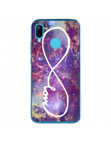 Coque Huawei P20 Lite Love Forever Infini Galaxy - Eleaxart