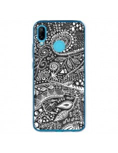 Coque Huawei P20 Lite Azteque Noir et Blanc - Eleaxart